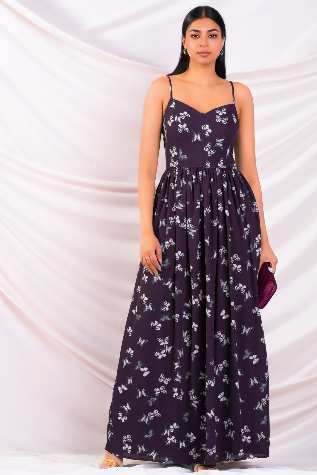 Sweetheart Aline Maxi Dress