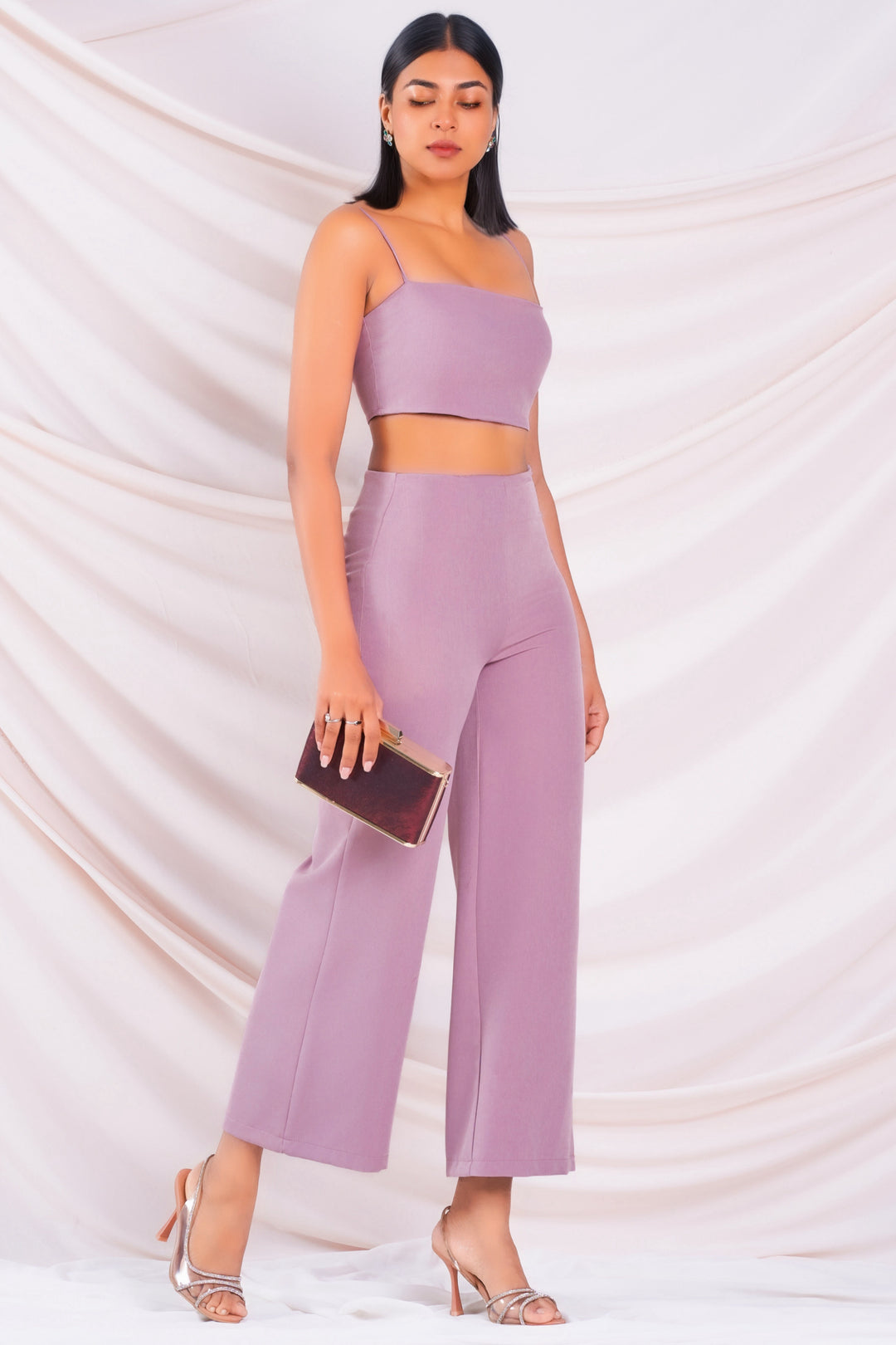 Side Zip Flared Pant