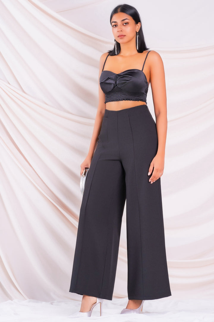 Black Wide Leg Pant