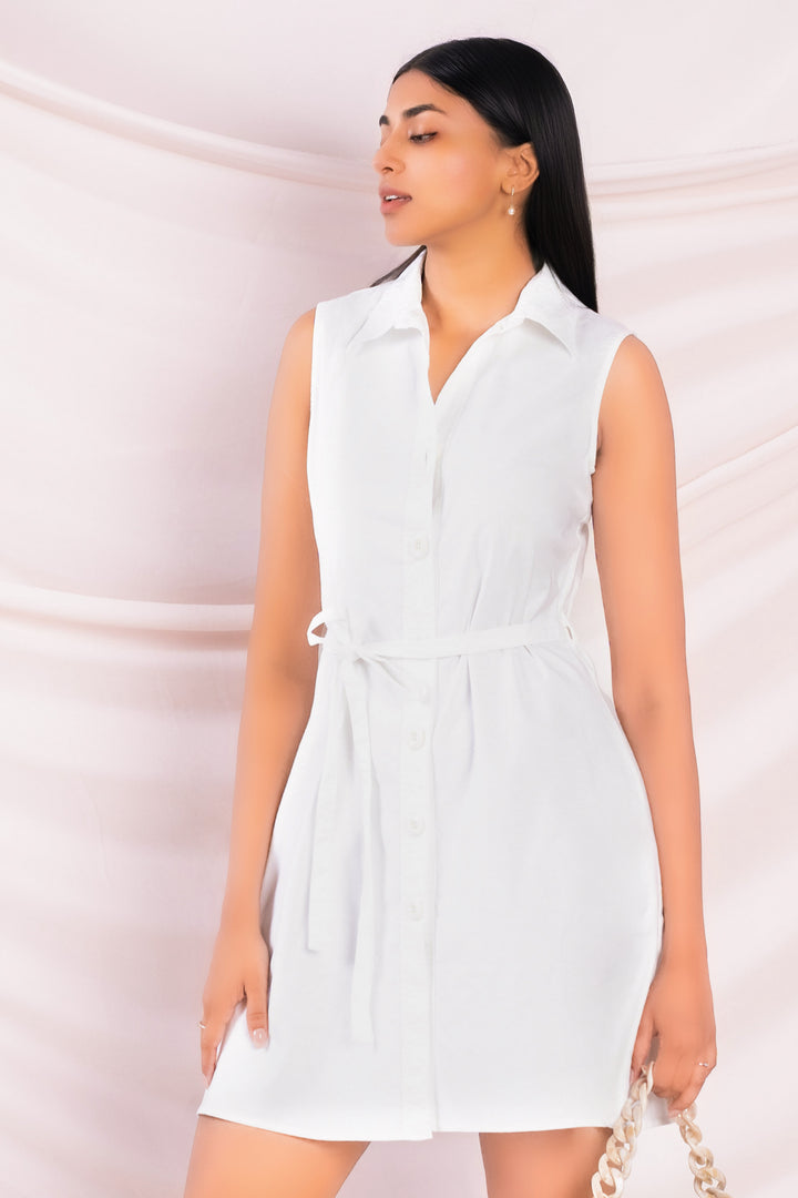 White Shirt Dress