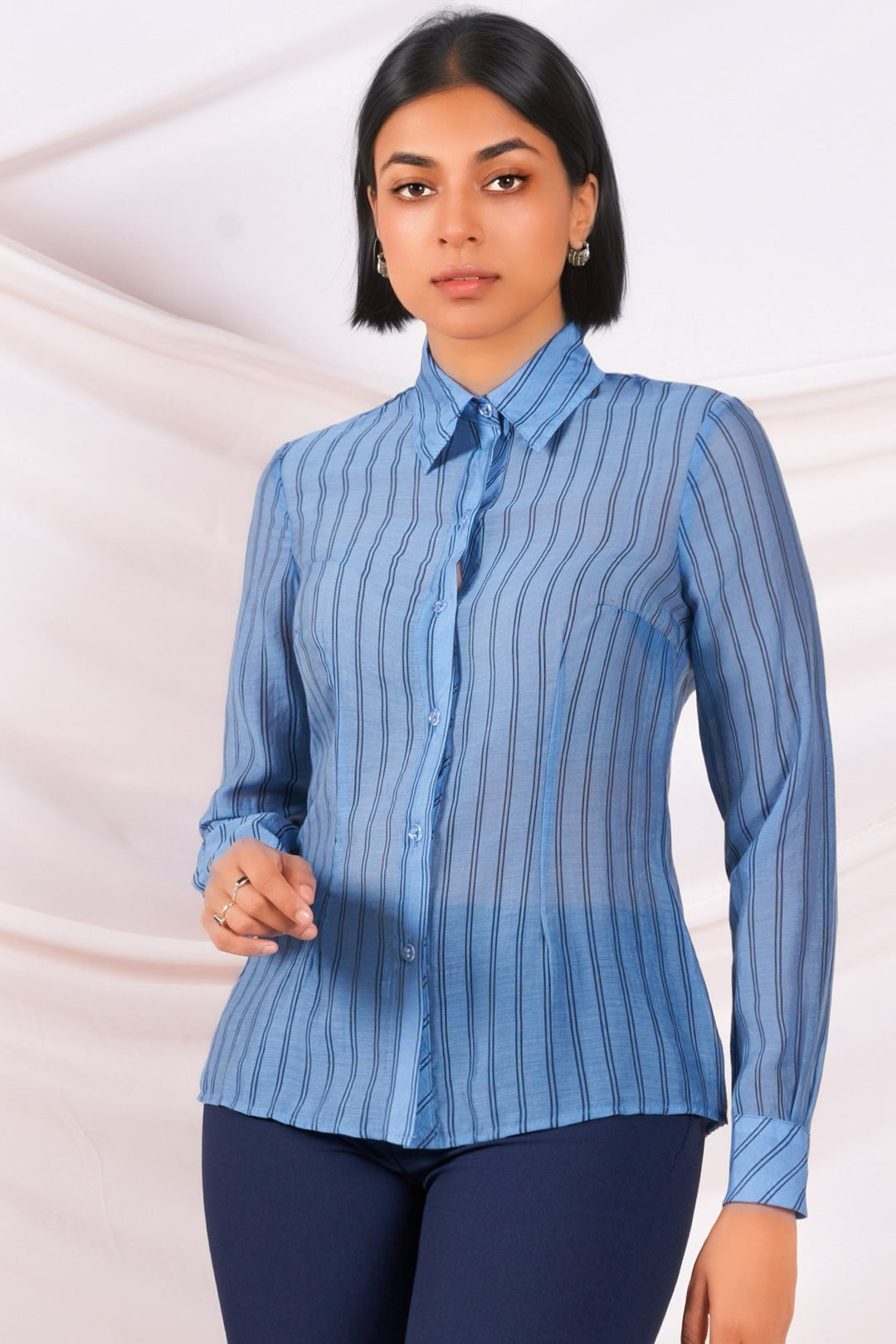 Blue Stripe Shirt