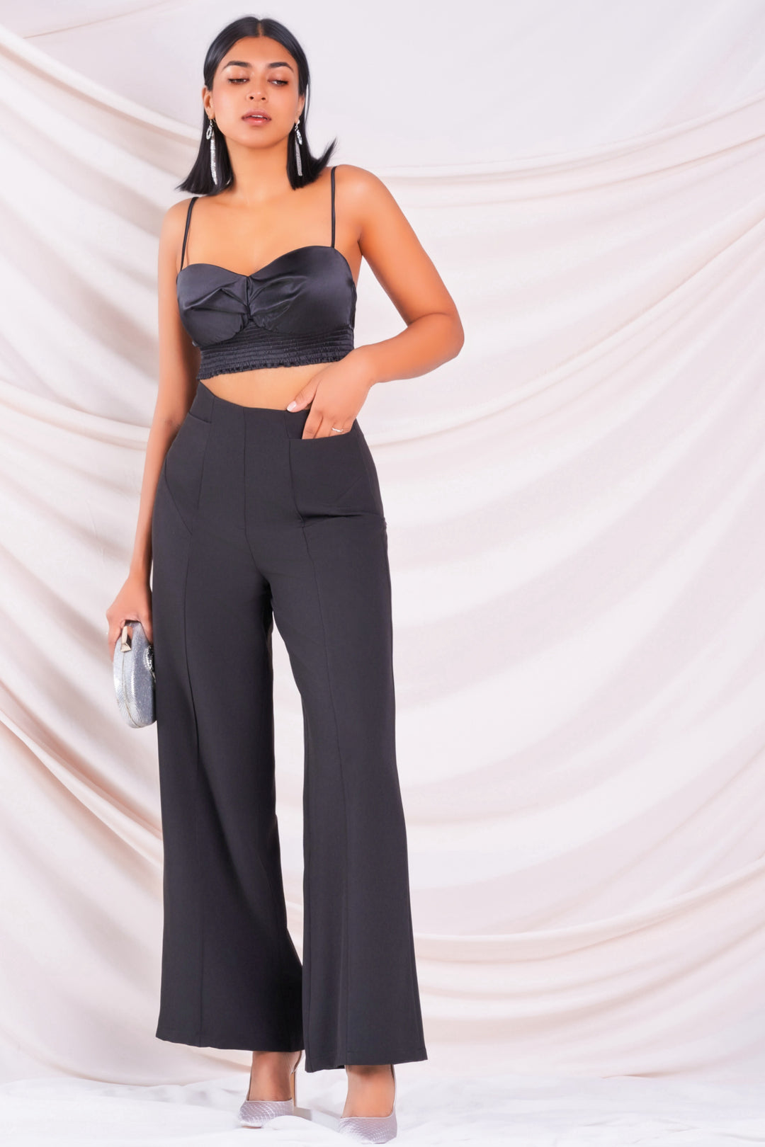 Black Wide Leg Pant