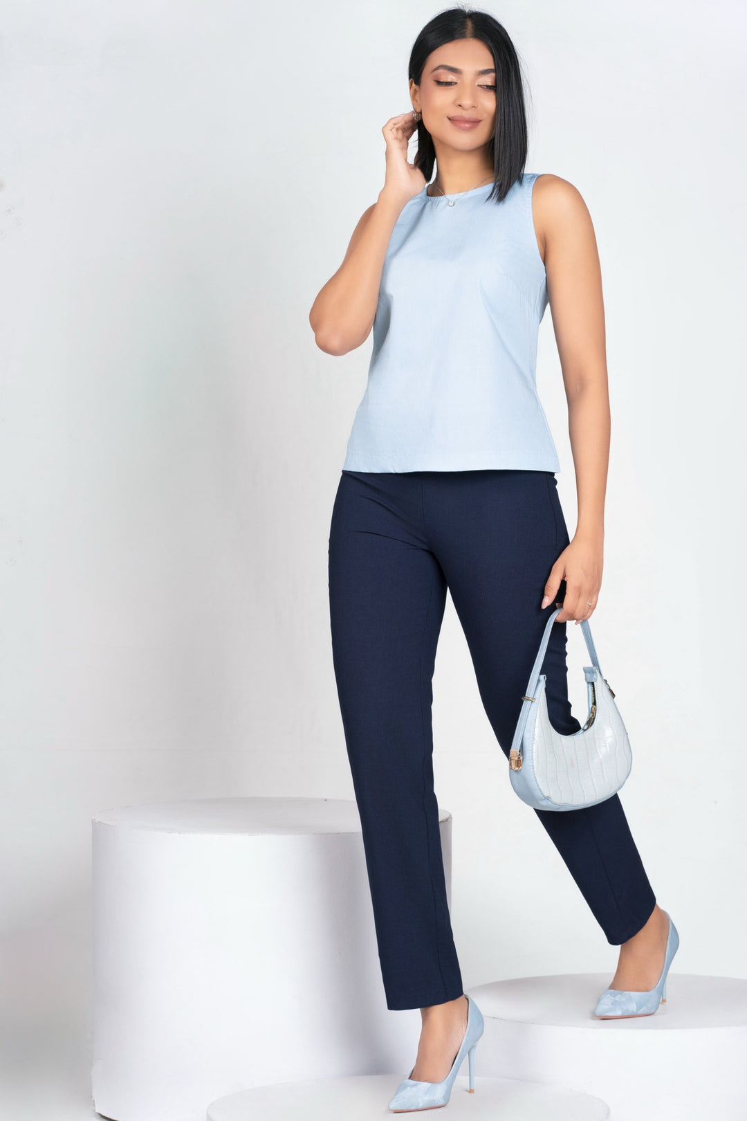 Sleeveless Basic Top