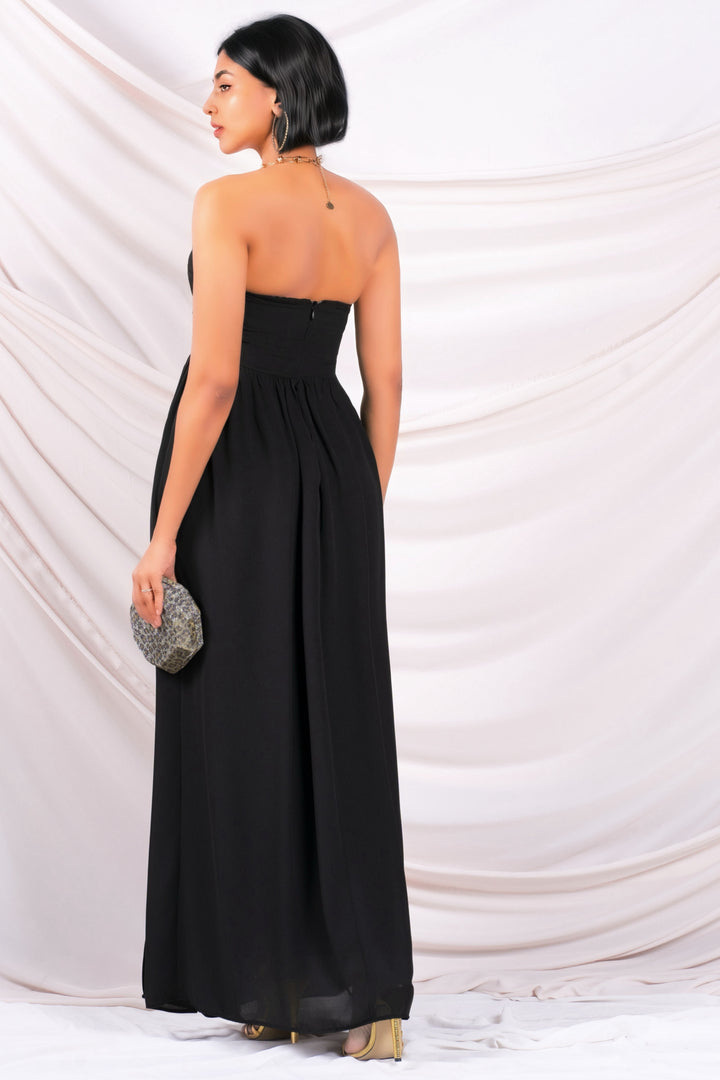 Black Sweetheart Maxi Dress